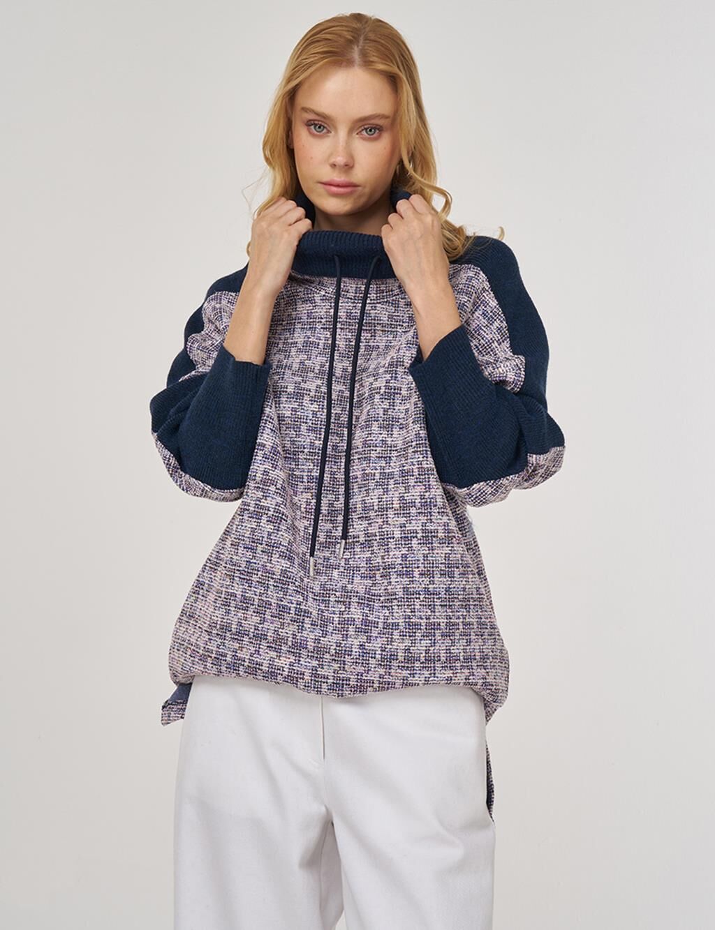 KAYRA Triko Garnili Sweatshirt