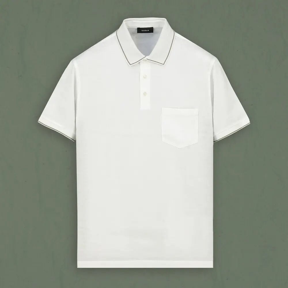 SARAR POLO YAKA CEPLİ TİŞÖRT