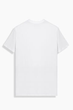 O Yaka Kısa Kol Beyaz Tişört