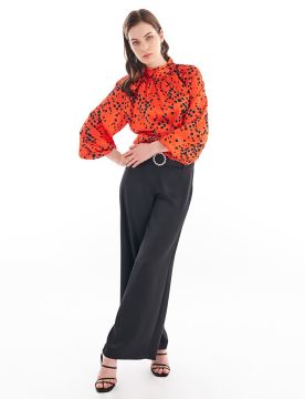 KAYRA Metal Aksesuarlı Pantolon