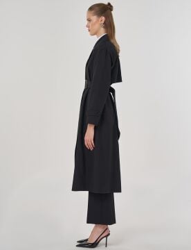 KAYRA Erkek Yaka Uzun Trençkot