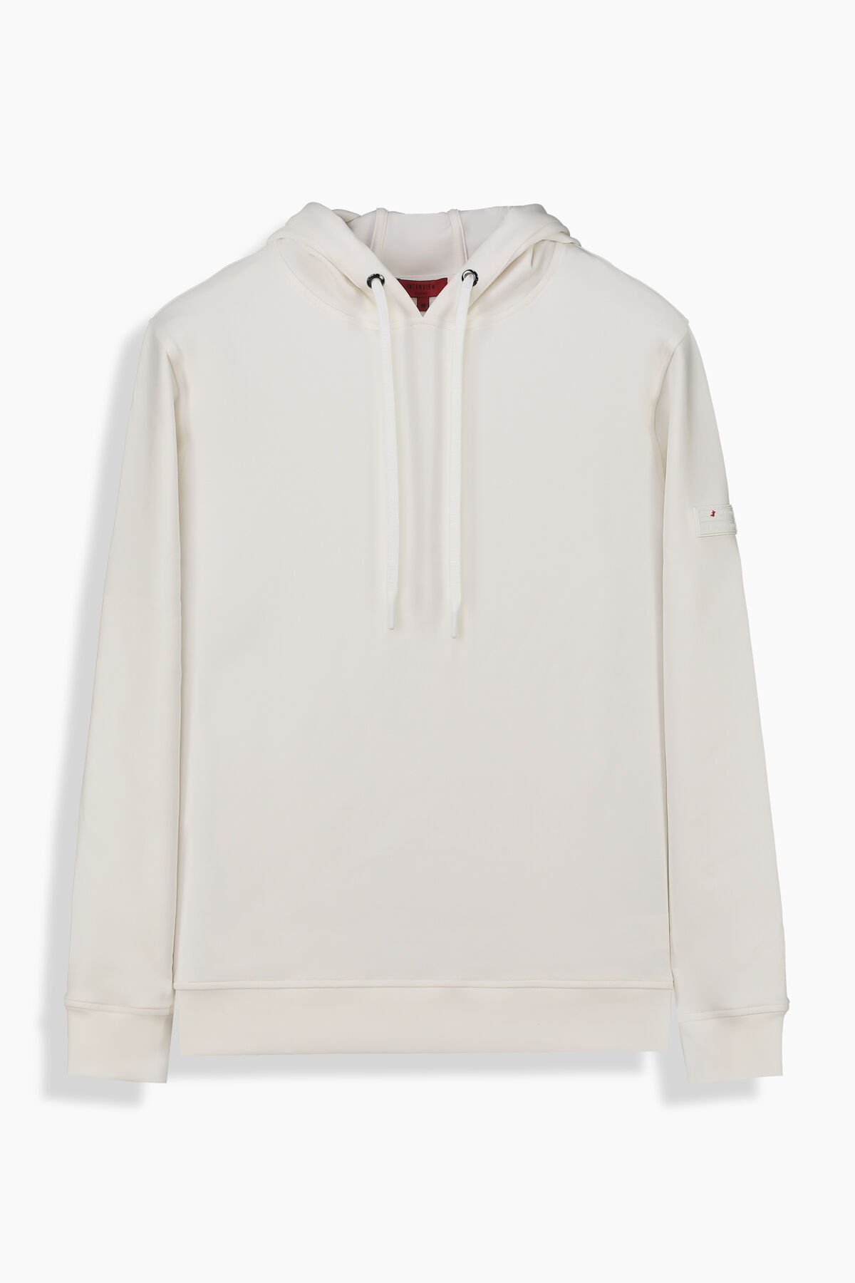 Kapüşonlu Ekru Sweatshirt