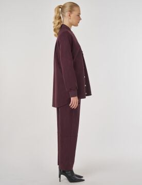 KAYRA İşlemeli Süet Tunik