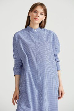 TIĞ STORE Mix Match Gömlek İNDİGO