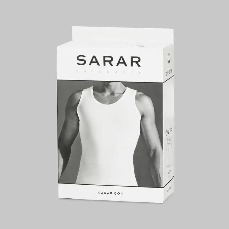 SARAR İKİLİ BEYAZ ATLET