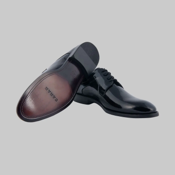 MİKROLİGHT SİYAH RUGAN AYAKKABI