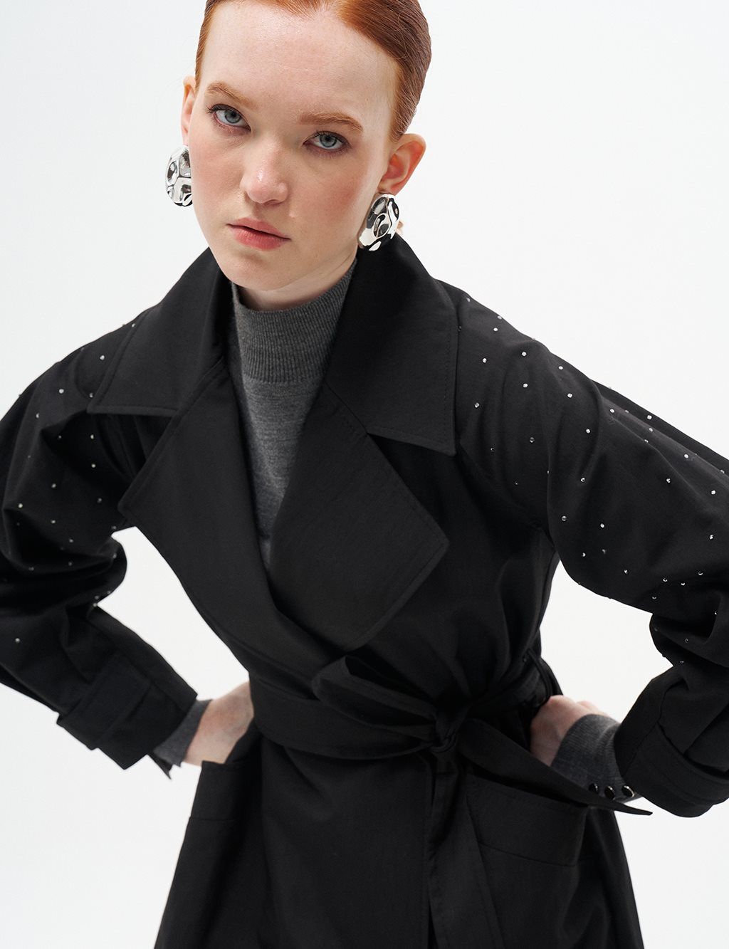 KAYRA Hotfix Baskılı Kruvaze Kap