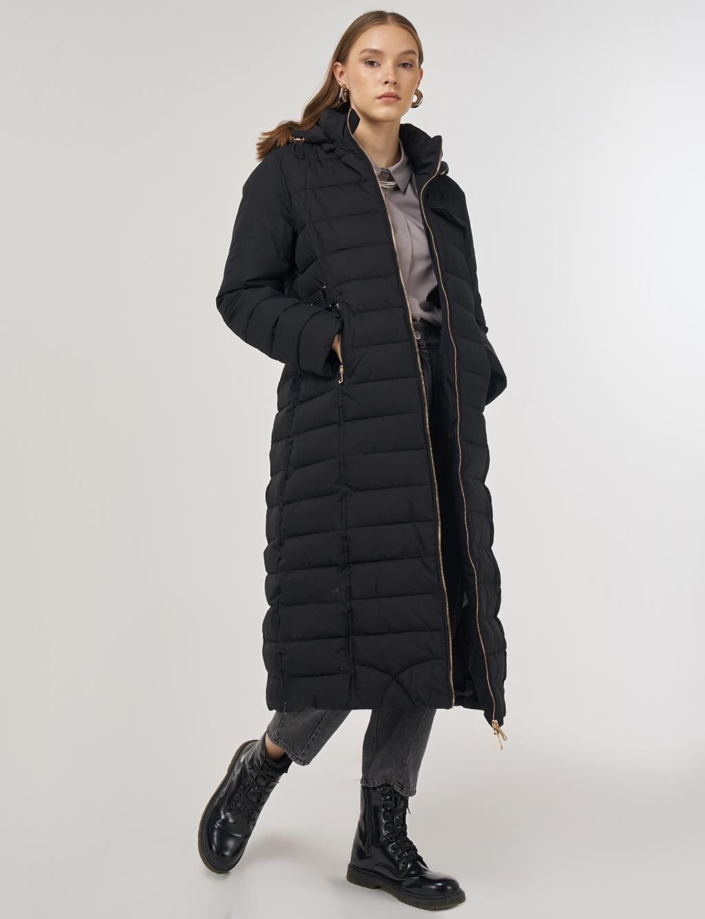 KAYRA Kapüşonlu Anorak Mont