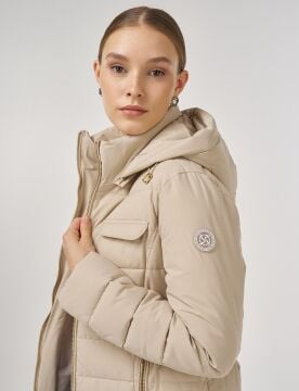 KAYRA Kapüşonlu Anorak Mont