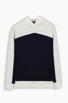 Kapüşonlu Erkek Lacivert Sweatshirt