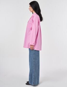 KAYRA Aplike Detaylı Pamuklu Tunik