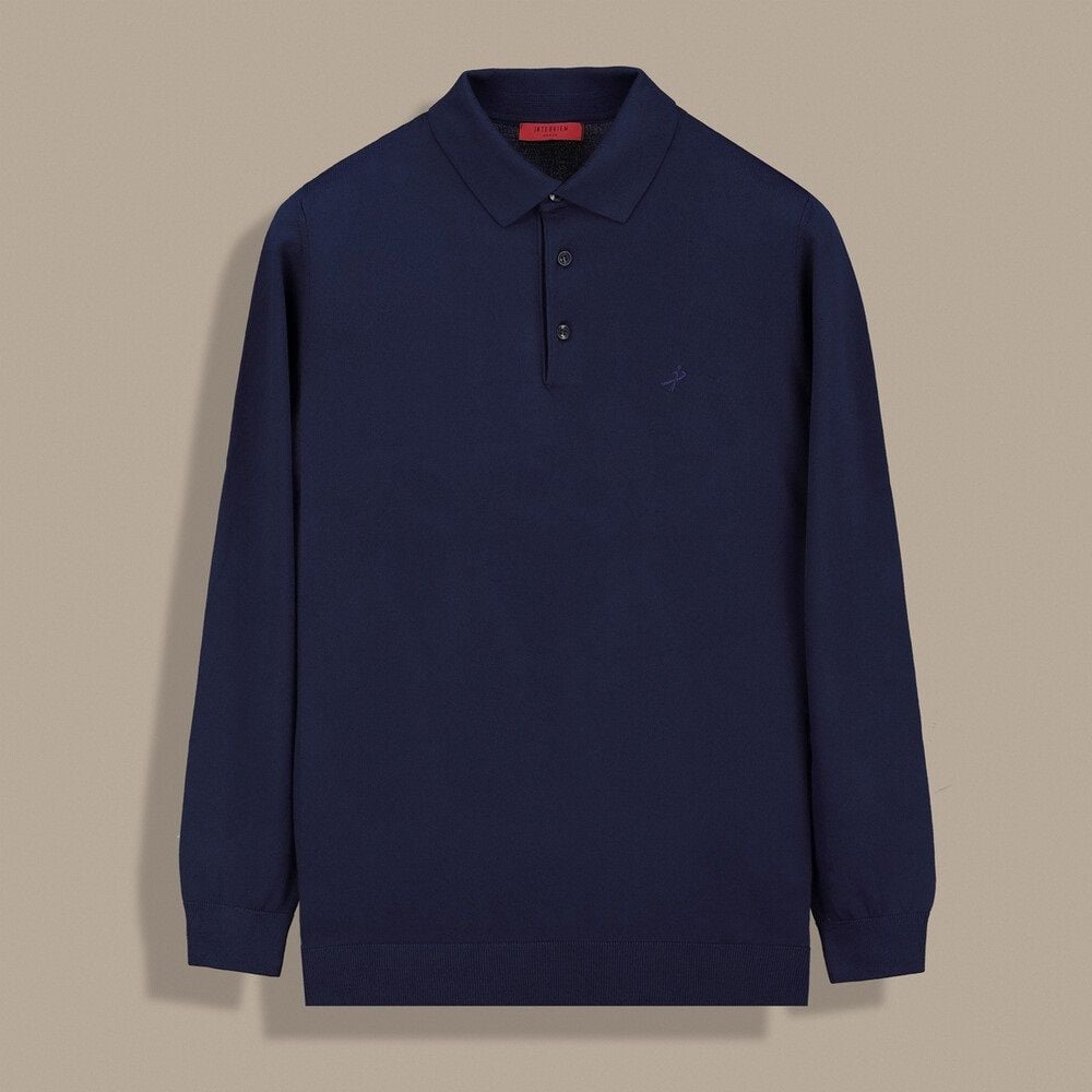 SARAR POLO YAKA ERKEK LACİVERT TRİKO