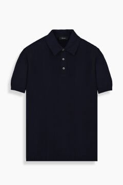 SARAR Polo Yaka Triko Lacivert Tişört