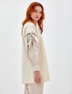 KAYRA Kurdelalı Tunik