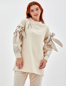 KAYRA Kurdelalı Tunik