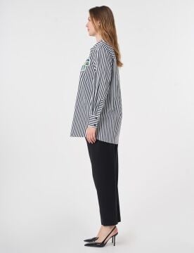 KAYRA %100 Pamuklu Payet İşlemeli Tunik