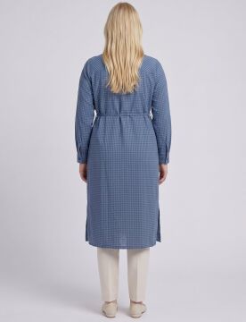 KAYRA İşleme Detaylı Gofreli Tunik