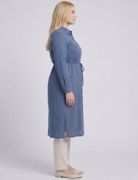 KAYRA İşleme Detaylı Gofreli Tunik