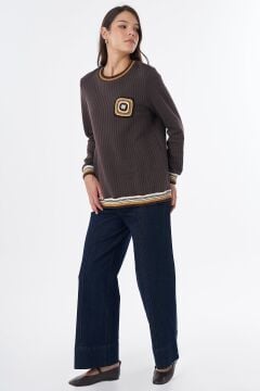 KAYRA Motif Detaylı Sweatshirt