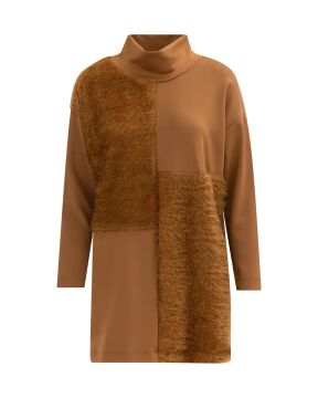 SEÇİL SCUBA KUMAŞ BALIKÇI YAKA TUNİK