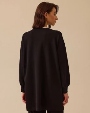 SEÇİL FİYONK İŞLEMELİ UZUN SWEATSHIRT