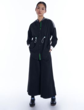 KAYRA Ribana Detaylı Çıt Çıtlı Tunik