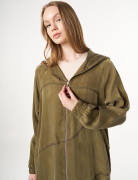 KAYRA Dikiş Detaylı Lyocell Giy Çık