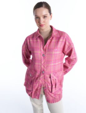 KAYRA Metal Düğmeli Cep Detaylı Ceket