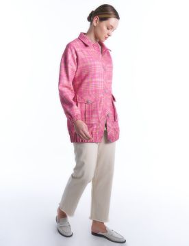 KAYRA Metal Düğmeli Cep Detaylı Ceket