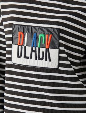 izgili Düşük Kol Sweatshirt