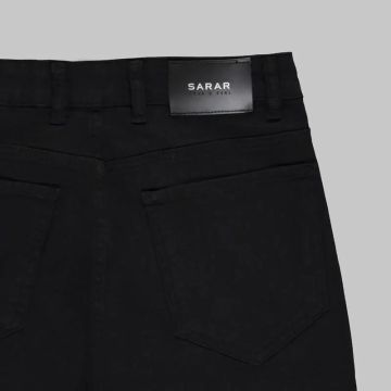 SARAR COSTELLE SİYAH KOTON PANTOLON